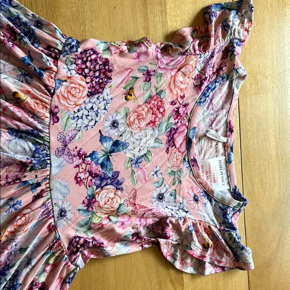 Posh Peanut Pink and Purple Casual Dress.  Like new. - Picture 3 of 3